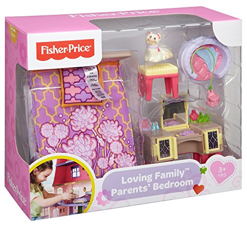 fisher price loving family parents bedroom