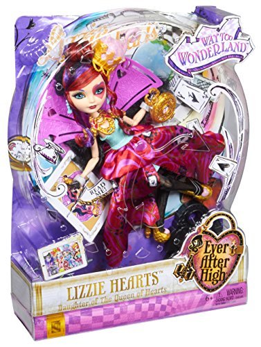 boneca ever after high lizzie hearts primeiro capítulo wave 2